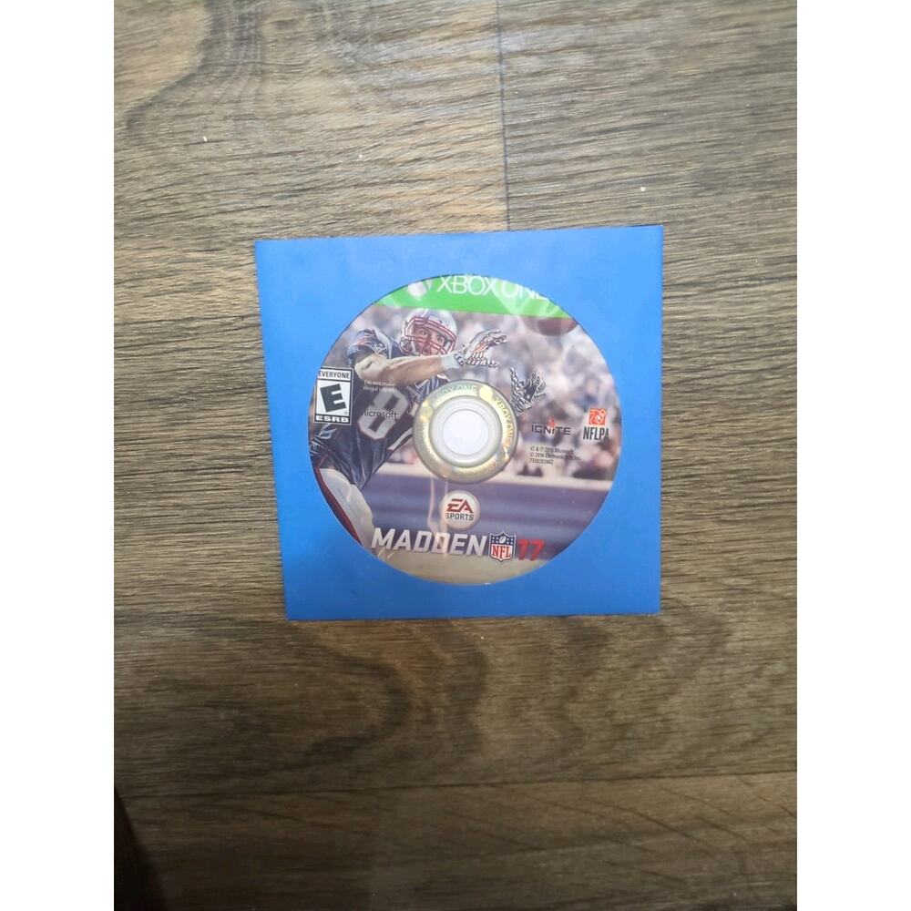 Madden NFL 17 (Microsoft Xbox One, 2016) Disc Only